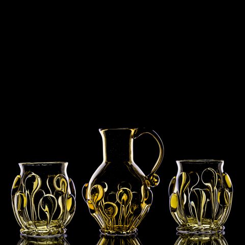 MEDIEVAL GOTHIC SET, FORREST GLASS