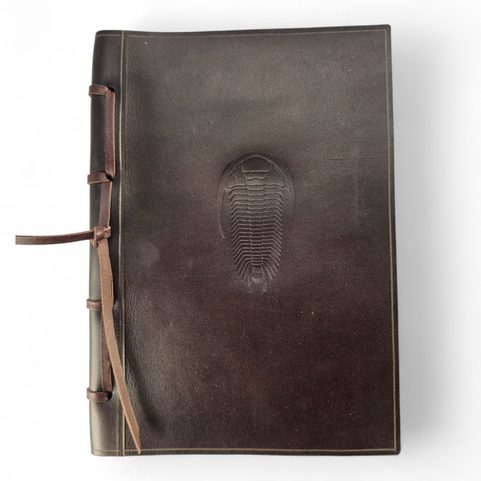 TRILOBIT, LEATHER NOTEBOOK, LINED