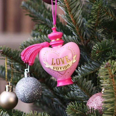HARRY POTTER LOVE POTION HANGING ORNAMENT 9CM