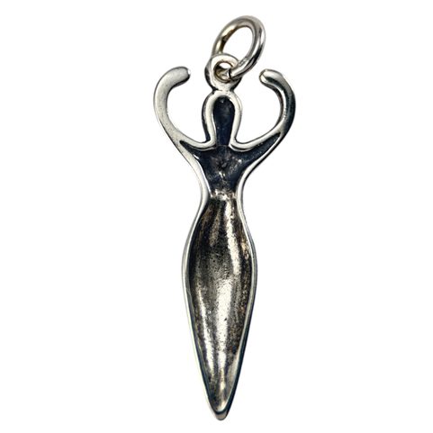 ANCIENT GODDESS, SILVER PENDANT