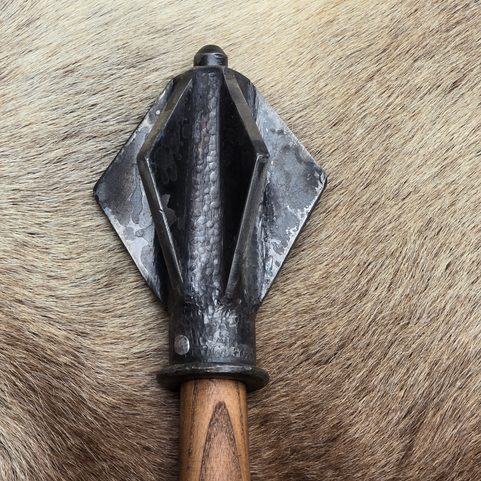 JAN ROHÁČ, HUSSITE MACE, CENTRAL EUROPE, 15TH CENTURY