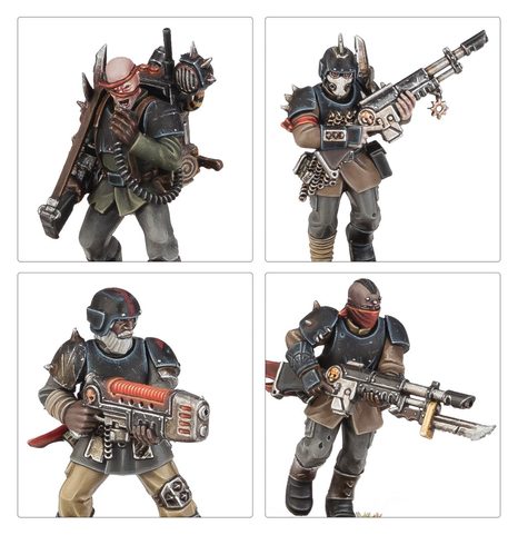 WARHAMMER 40K: CHAOS SPACE MARINES - TRAITOR GUARDSMEN SQUAD