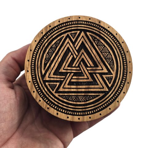 VALKNUT, OAK BOX FOR JEWELLERY