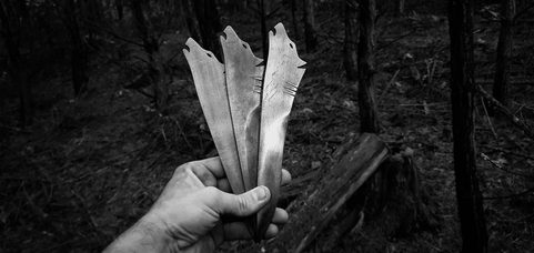 KUDLAK - WEREWOLF THROWING KNIFE - 1 PIECE