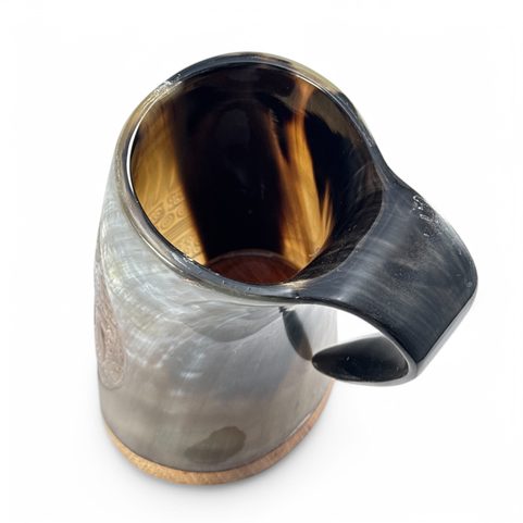 DRAKKAR, VIKING SHIP, HORN CUP