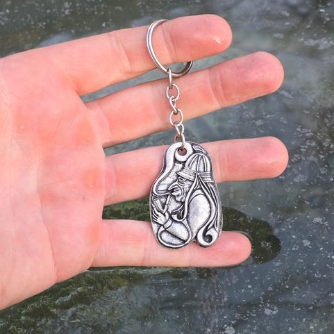 WATER GOBLIN, KEYCHAIN, ZINC
