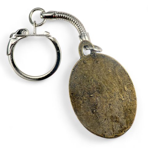 NIGHT MAGIC - SPONGES :), KEYCHAIN, ZINC, OLD BRASS