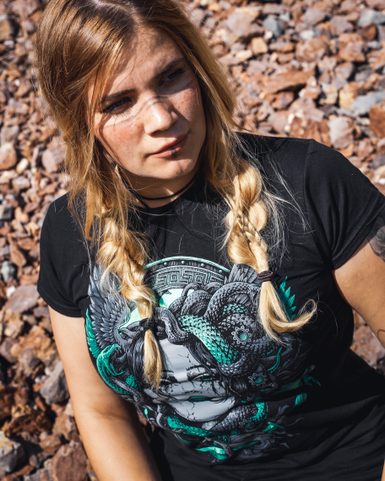 MEDUSA, LADIES' T-SHIRT, COLORED