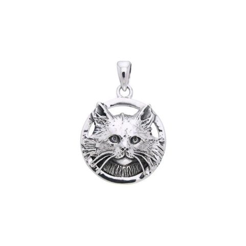 KATZE, TALISMAN, SILBER 925