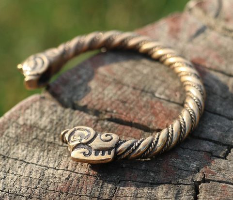 CELTIC BOAR, BRACELET, BRONZE