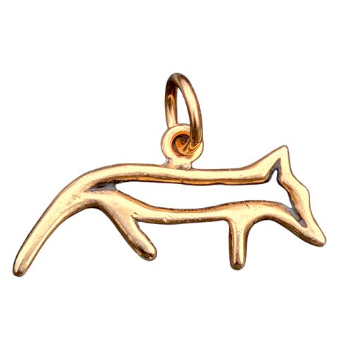 GUMPI, SÁMISCHER WOLF, ANHÄNGER, BRONZE