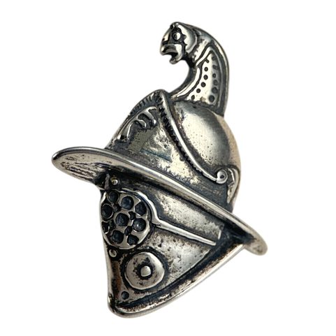 GLADIATEUR - CASQUE THRACE, PENDENTIF, ARGENT