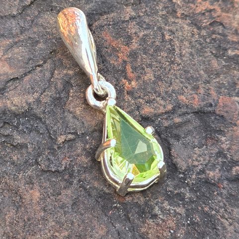 URANIA, PENDENTIF EN ARGENT, VERRE, AG 925