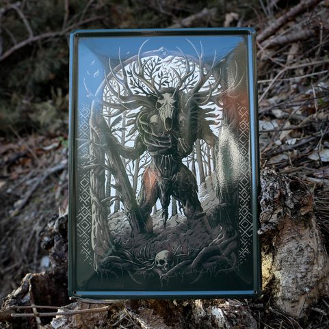 LESHY ENAMEL SIGN