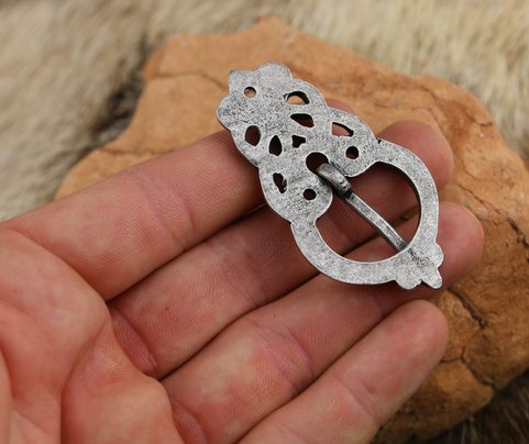 VIKING BELT BUCKLE, FRÖJEL, SWEDEN ZINC