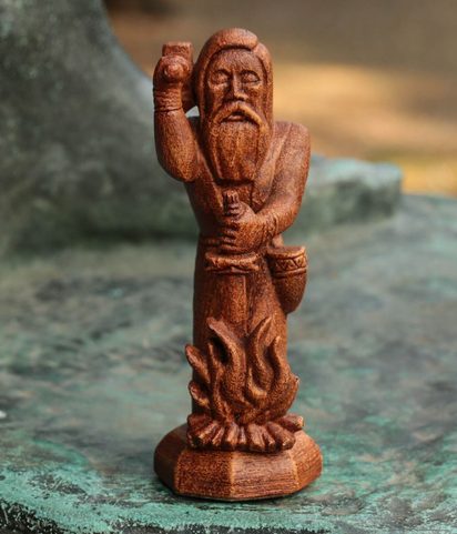 SVAROG, SLAVIC SUN GOD, STATUE