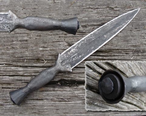 FORGED CELTIC DAGGER