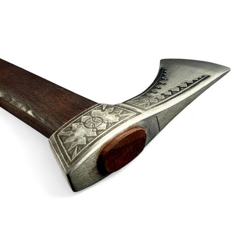 CARPATHIA TRADITIONAL SHEPHERD'S AXE FROM CARPATHIANS - ETCHED