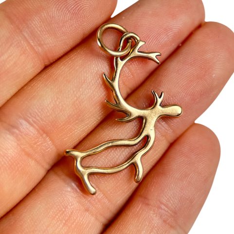 PORO, SAMI REINDEER, PENDANT BRONZE