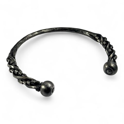 CUBIC, HAND FORGED TORC