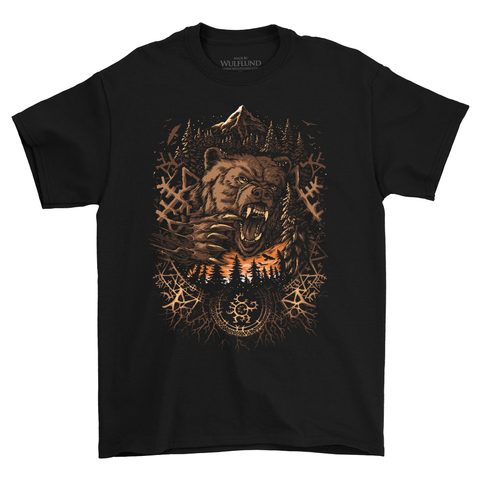 SIBERIAN BEAR SPIRIT MEN'S T-SHIRT