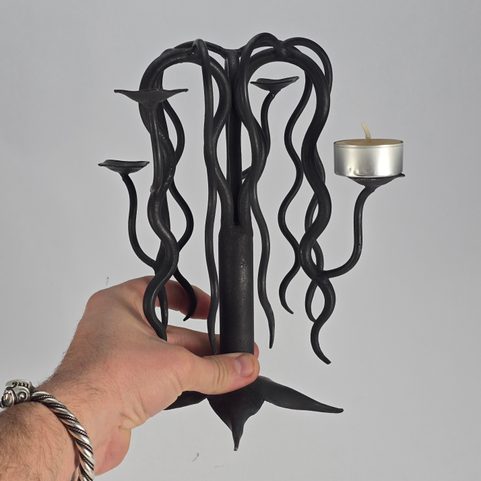 FORGED CANDLESTICK, WILLOW