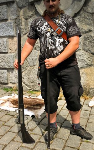 MUSKET WITH MATCHLOCK