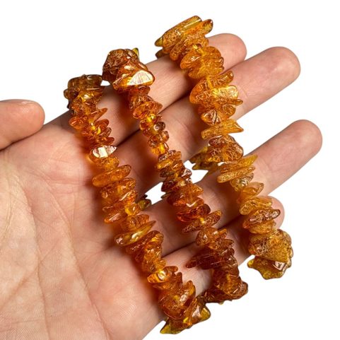 BERNSTEINARMBAND AUS DER OSTSEE