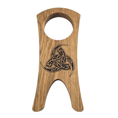 SUPPORT D'ANGLE EN BOIS, CHÊNE XL