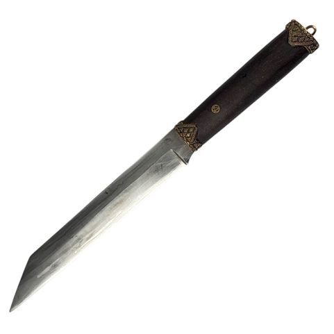 HJÖRTUR, VIKING SEAX KNIFE, DAMASK