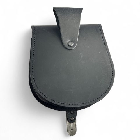 TARSOLY - TURUL, HUNGARIAN LEATHER BELT BAG