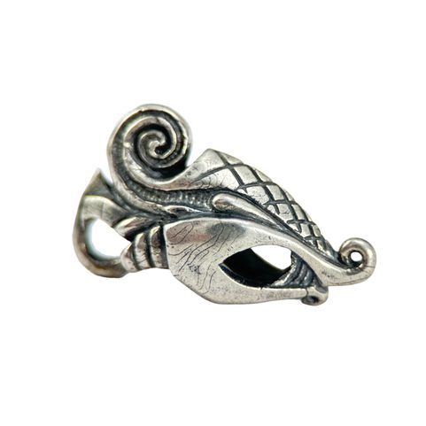 DREKI, PENDENTIF DE STYLE VIKING, ARGENT STERLING