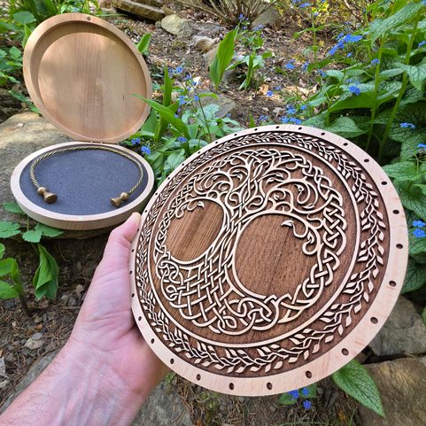 LUXURY BOX FOR TORQUES, TREE OF LIFE