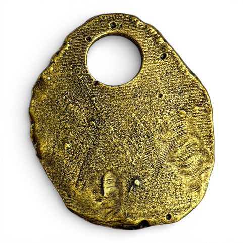 BERKANO - RUNE PENDANT ANT. BRASS