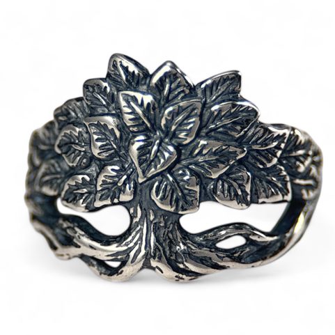 CHAUX, BAGUE, ARGENT