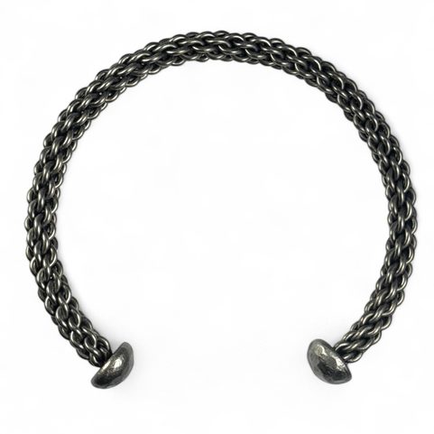 HAND FORGED AND BRAIDED STEEL TORC