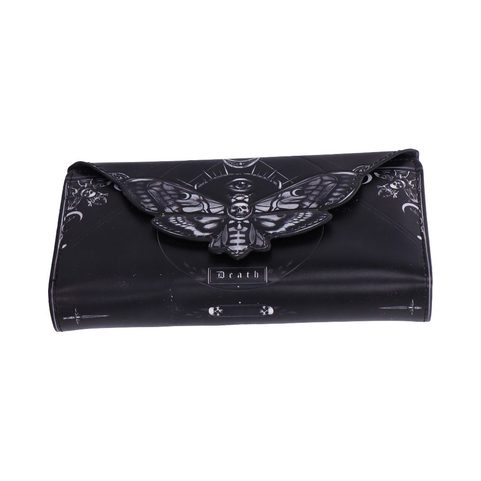 DEATH'S HEAD MOTH, WALLET 9,5 CM