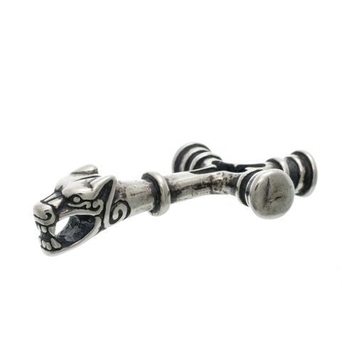 FENRIR - ISLANDAIS LOUP CROIX, ARGENT