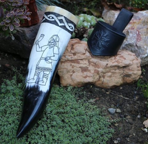 SKÅL VIKING DRINKING HORN 0.3 L