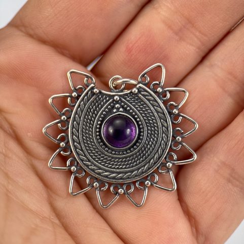 LADA, GRANDE MORAVIE PENDENTIF ARGENT 925