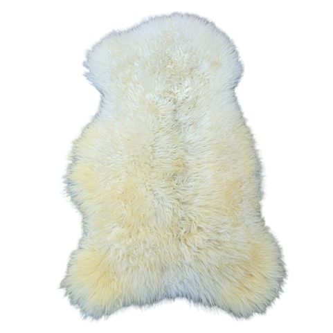 PEAU DE MOUTON, MOUTON SUÉDOIS MELERADE, BLANC