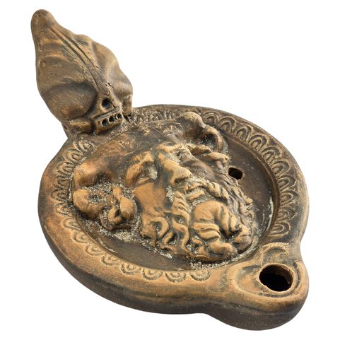 FAUN - ROMAN OIL LAMP, LANTERN
