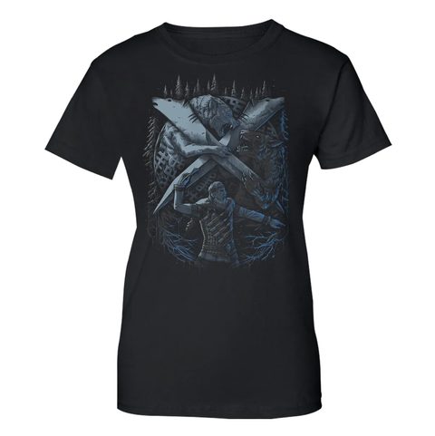 KUDLAK - SLAVIC WEREWOLF T-SHIRT FOR LADIES