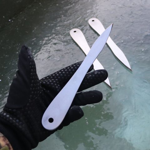 ARROW THROWING KNIFE, POLISHED
