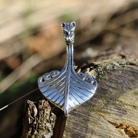 DRAKKAR, ANHÄNGER, SILBER 925
