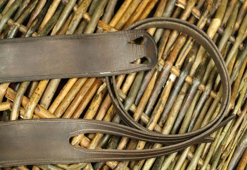 EARLY MEDIEVAL / NORMAN LEATHER BELT - BROWN