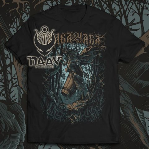BABA YAGA MEN'S T-SHIRT COLOURED