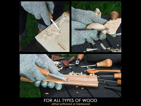 SET OF PALM CARVING CHISELS SC05