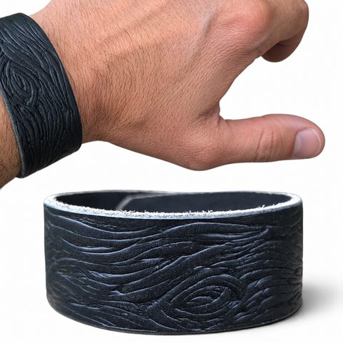 LEDERARMBAND CRANN DUBH – SCHWARZE BAUMRINDE
