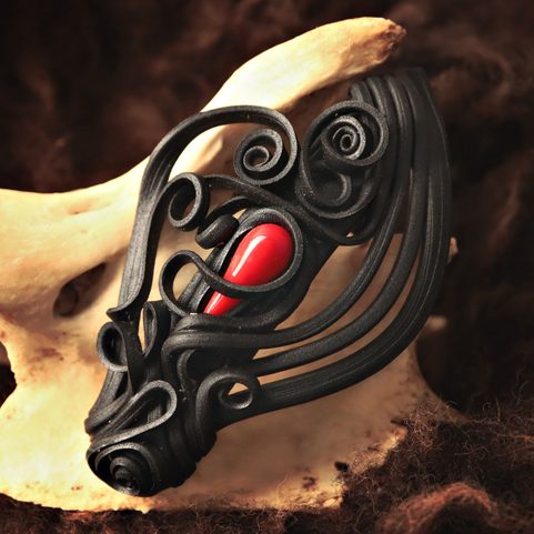 NOSFERATU - HAIR BROOCH